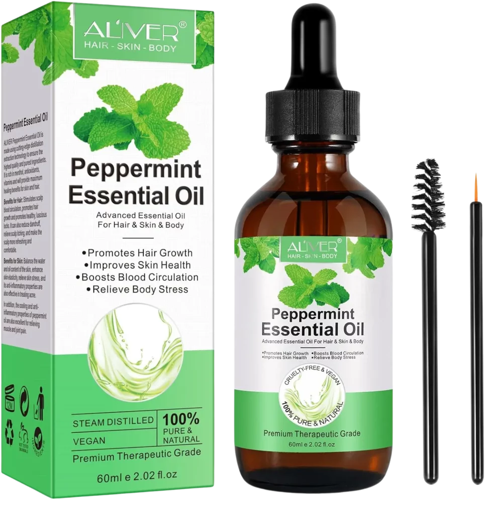 peppermint scalp massage